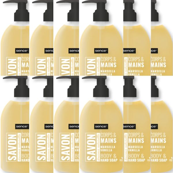 Sence Hand & body zeep – Marsella Vanilla ( 12 stuks)