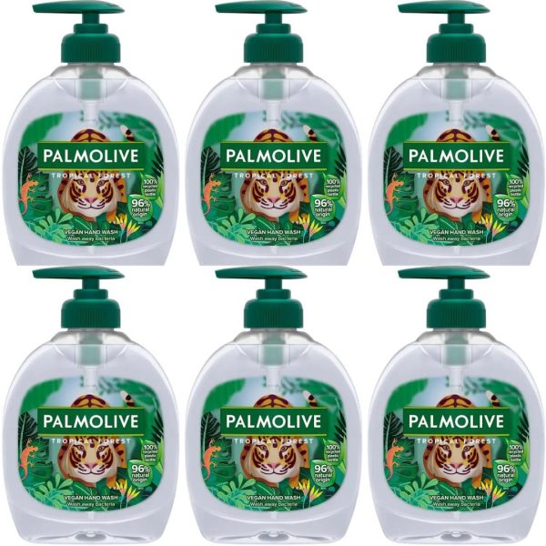 Palmolive Handzeep Pompje Tropical Forest (6 stuks)