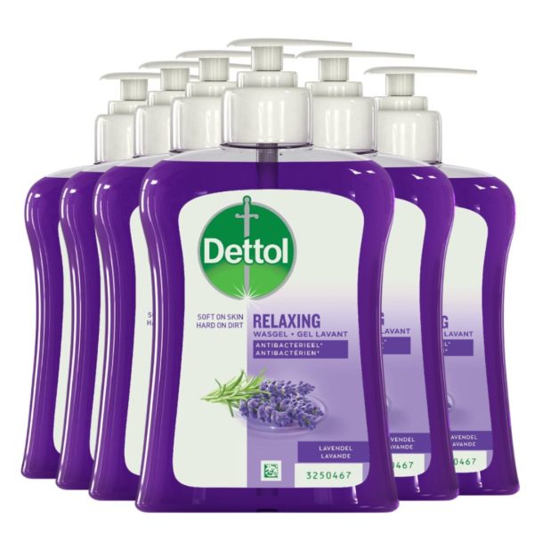 Dettol Handzeep Pompje – Lavendel (6 stuks)