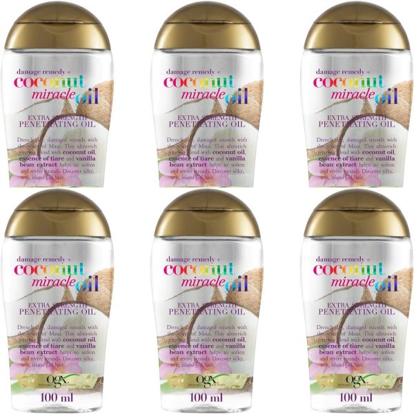 OGX Extra Penetrating Oil Coconut Miracle Oil (6 stuks)