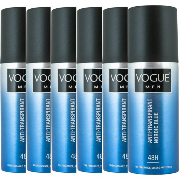 Vogue Deospray Men – Nordic Blue 6X