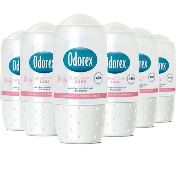 Odorex Deo Roll-on – Sensitive Care 6X