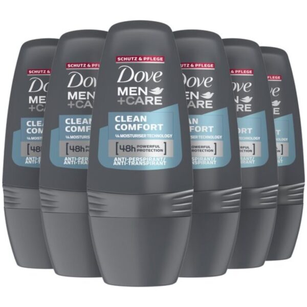 Dove Deo Roll-on Men – Care Clean Comfort 6X