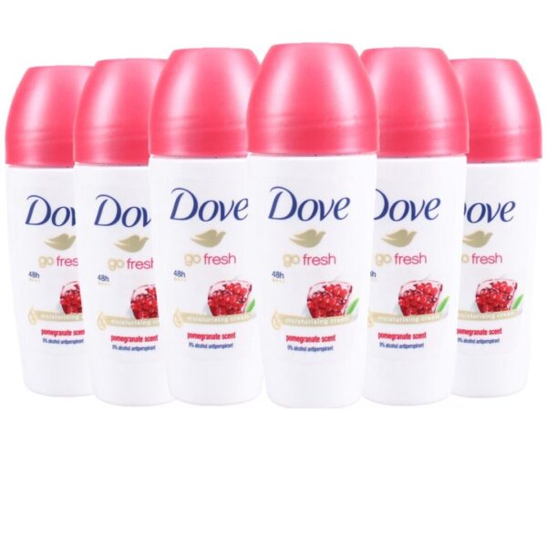 Dove Deo Roll-on – Go Fresh Granaatappel 6X