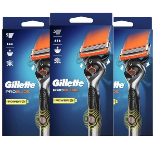 Gillette Houder Fusion5 Proglide Power + 1 mesje en batterij 3X