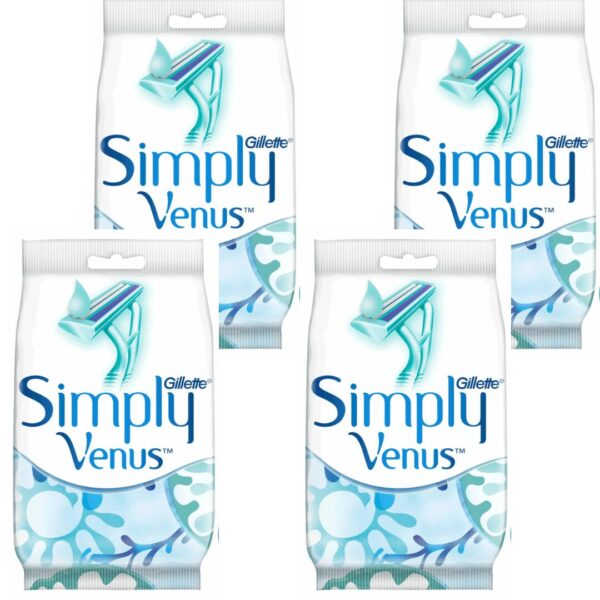 Gillette Wegwerpmesjes Women – Simply Venus2 4 st 4X