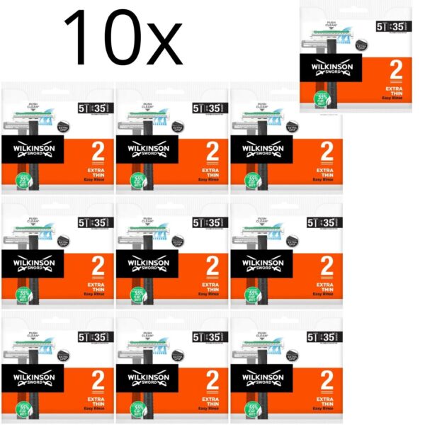 Wilkinson Wegwerpmesjes Men – Extra Dun 5st 10X