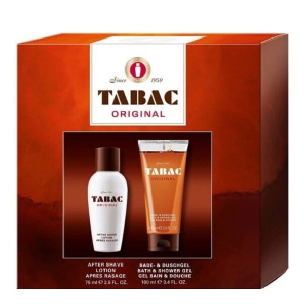 Geschenk Tabac – Aftershave Lotion 75 ml + Douchegel 100 ml