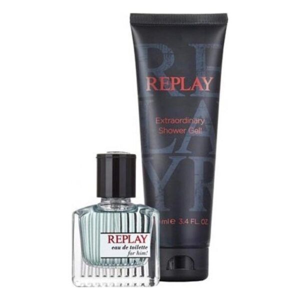 Geschenk Replay Men – Eau de Toilette 30 ml – Douchgel 100 ml