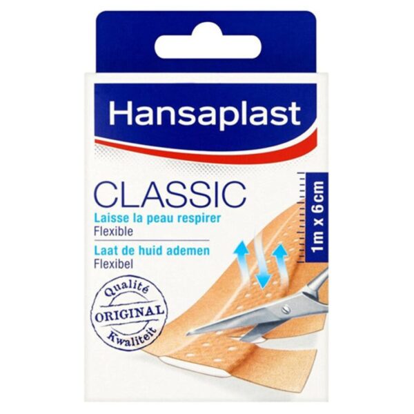 Hansaplast Pleisters – Classic 1m x 6cm