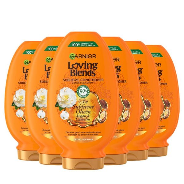 Garnier Conditioner Loving Blends – Argan & Cameliaolie 6X250ml