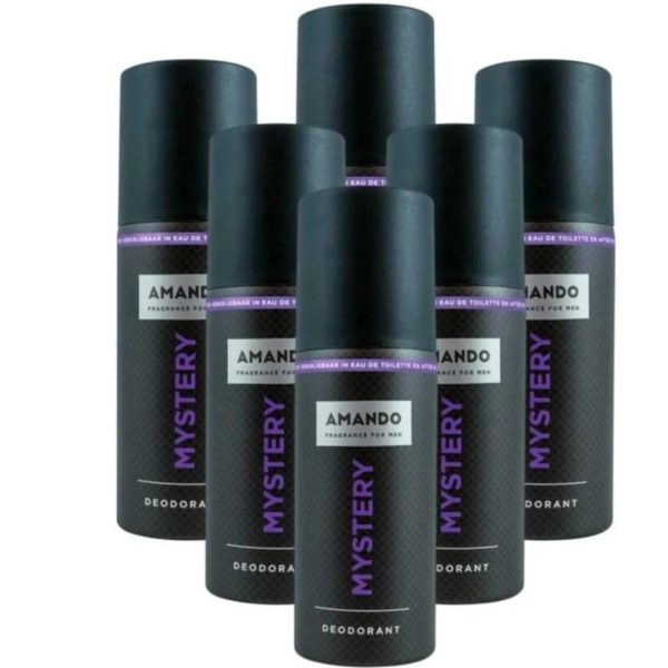 Amando Deospray Men Mystery (6 stuks)