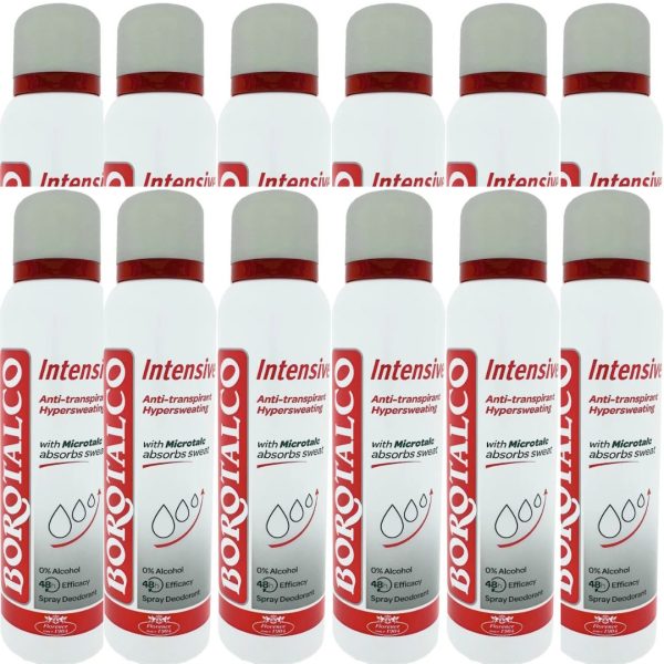 Borotalco Deospray Intensive (12 stuks)