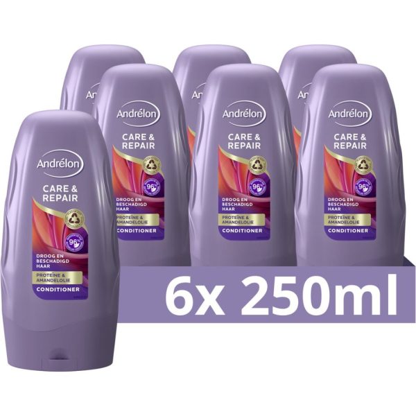 Andrelon Conditioner Care & Repair 250 ml (6 stuks)