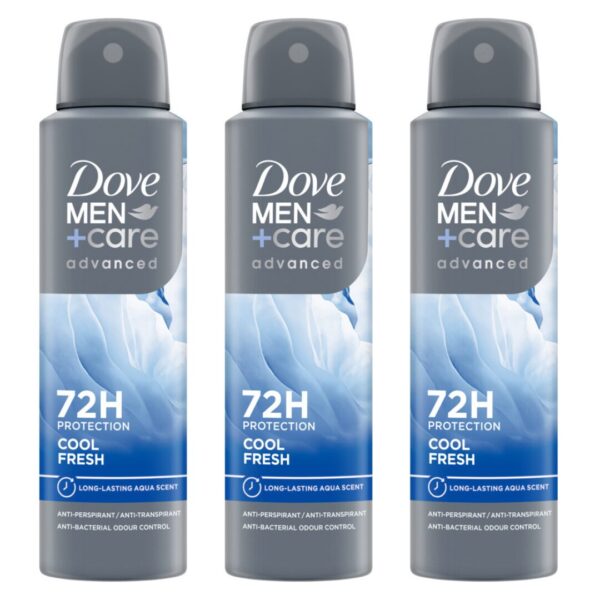 Dove Deospray Men – Care Cool Fresh 3X