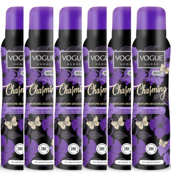 Vogue Deospray – Charming parfum 6X