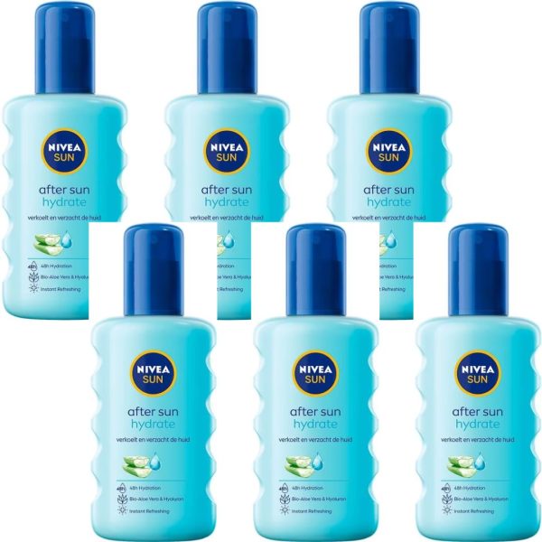 Nivea Aftersun – Moisture Spray 6x200 ml