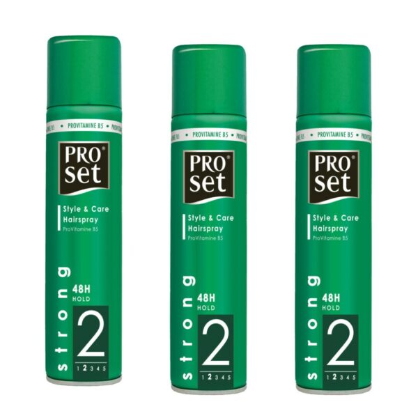 Proset Haarspray – Strong  3X 300 ml.