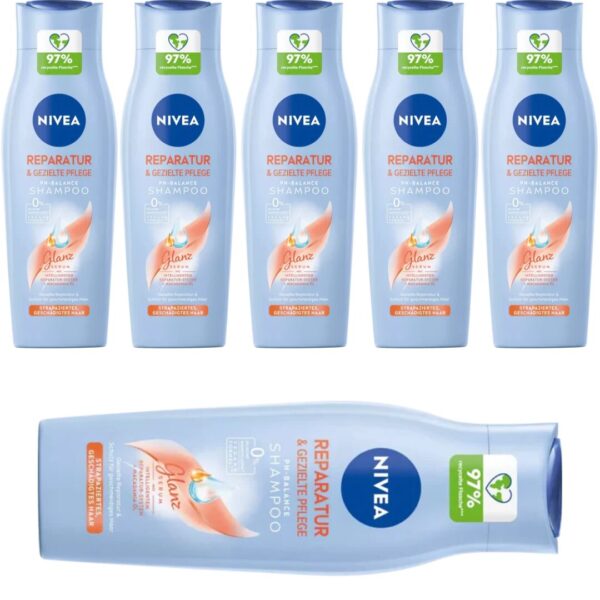 Nivea Shampoo – Repair Care  6X 250 ml