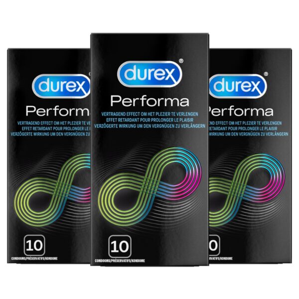 Durex Condooms – Performa  3X 10 stuks