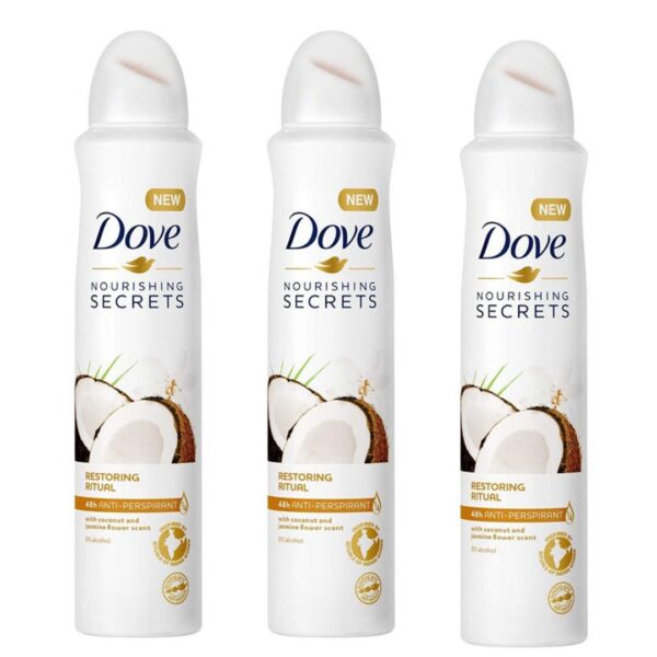 Dove Deospray – Restoring Ritual Coconut & Jasmine 3X