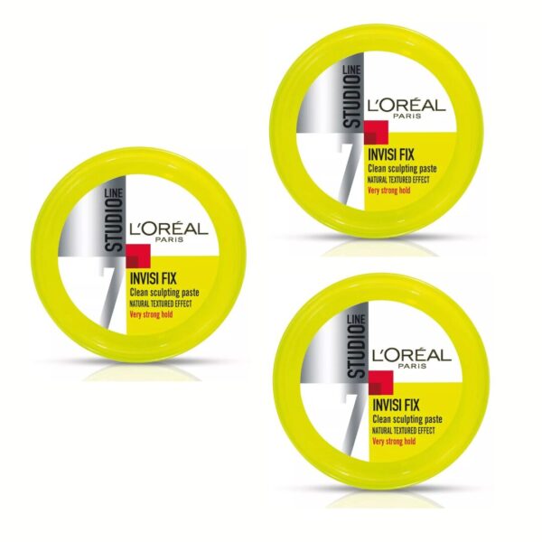 L’Oreal Studio Line – Haargel Mineral Fix Sculpting Paste Super Strong 3x75ml