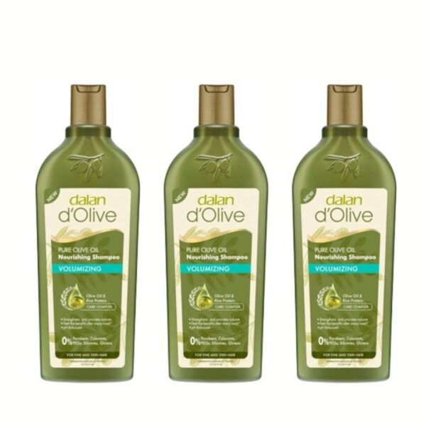 Dalan d’Olive Shampoo Volumizing 3X 400 ml