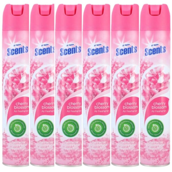 At Home Scents Luchtverfrisser Spray – Cherry Blossom 6X