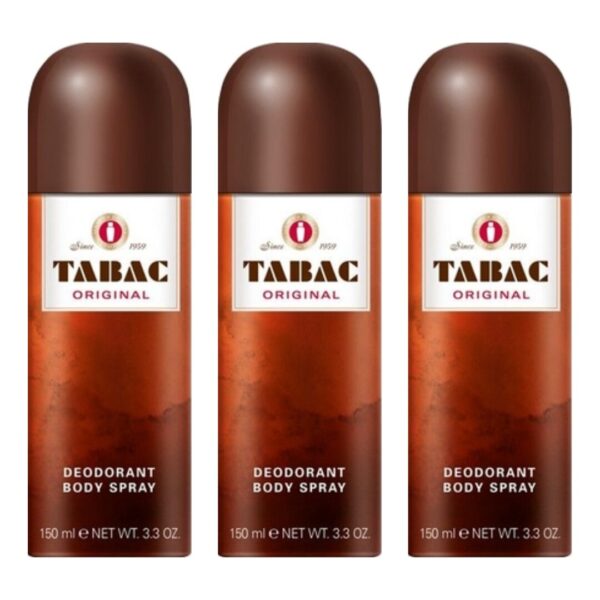 Tabac Deospray – Original Body spray 3X150 ml