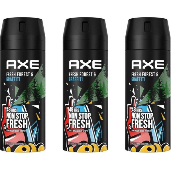 Axe Deospray – Collision Fresh Forest & Graffiti 3X