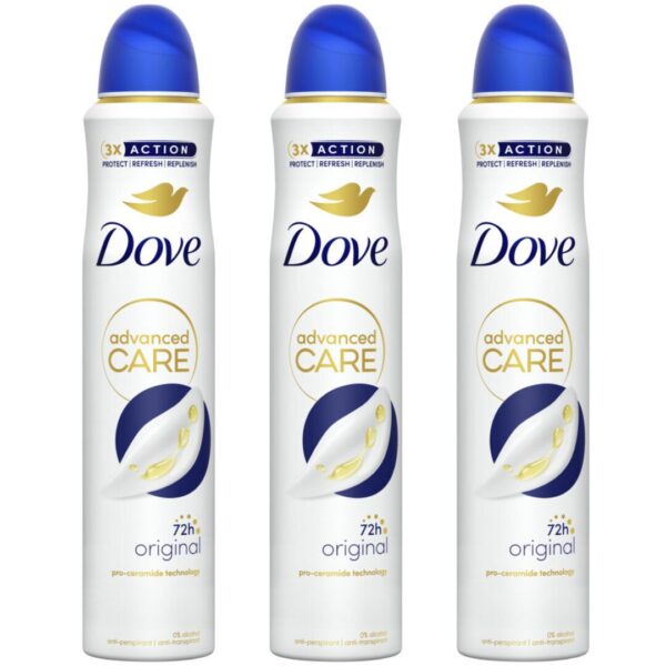 Dove Deospray – Advanced Care Original 3X