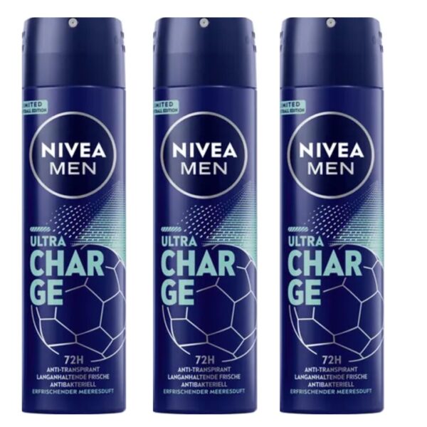 Nivea Deospray Men – Ultra Charge 3X
