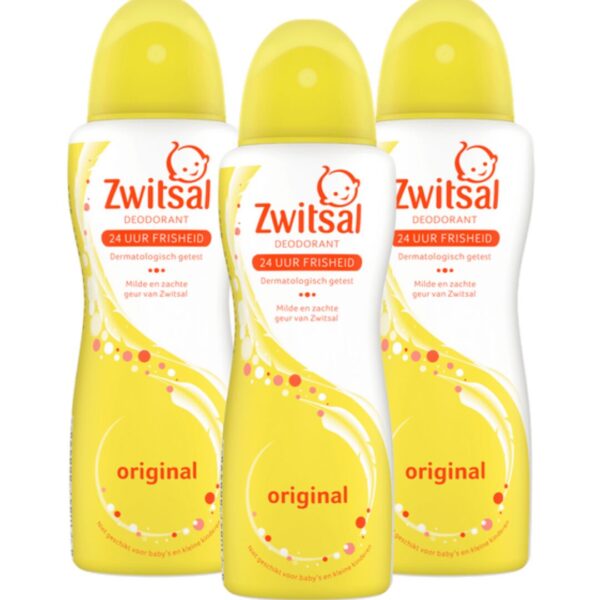 Zwitsal Deospray – Original 3X