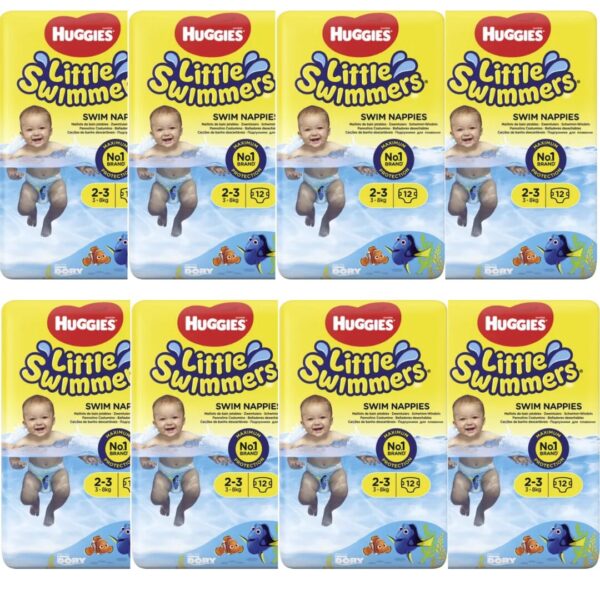 Huggies Zwemluiers – Little Swimmers 2-3 12 st (8 stuks)