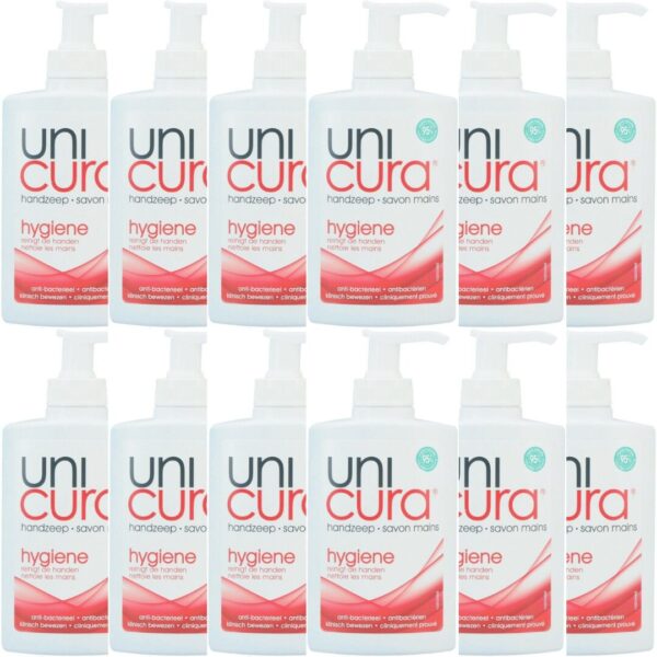 Unicura Handzeep – Pompje Hygiene 250 ml x 6