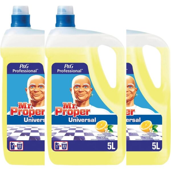 Mr. Proper Allesreiniger – Citrus 5 L (3 stuks)