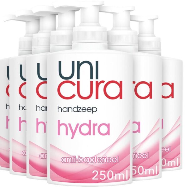 Unicura Handzeep – Pompje Hydra 250 ml x 6