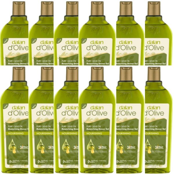 Dalan d’Olive Douchegel – Nourishing 400 ml (12 stuks)