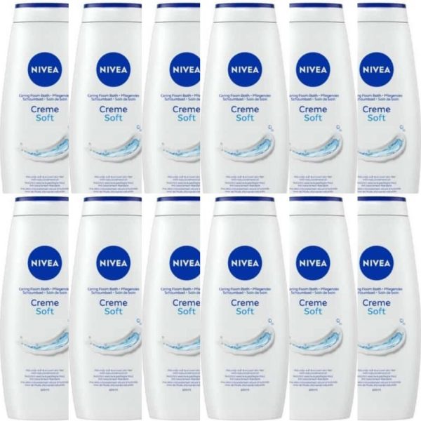 Nivea Douchegel Creme Soft 650 ml (12 stuks)