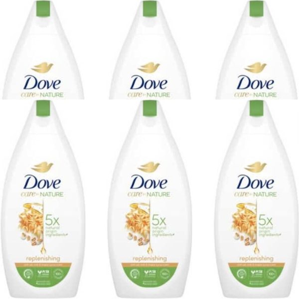 Dove Douchegel – Replenishing 400 ml (6 stuks)
