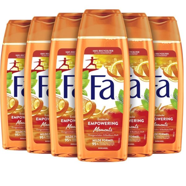 Fa Douchegel – Empowering Moments 250 ml (6 stuks)