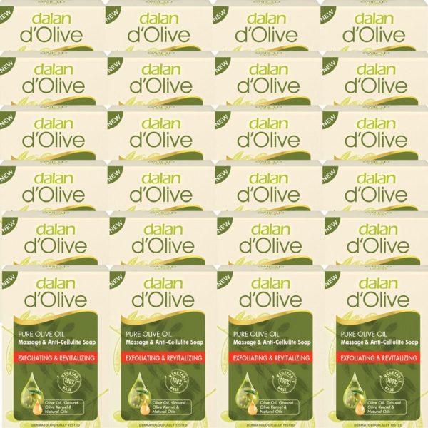 Dalan d’Olive Zeep Massage – 150 gr (24 stuks)