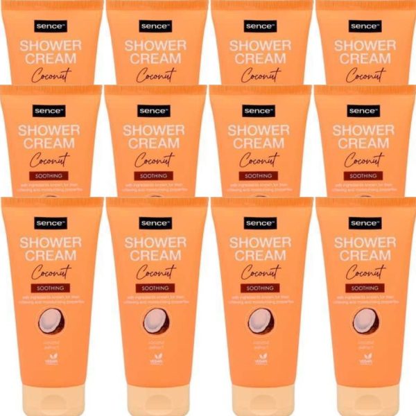 Sence Douchecrème – Coconut 200 ml (12 stuks)