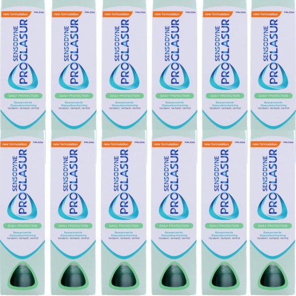Sensodyne Tandpasta – Proglasur Daily Protection 75 ml (12 stuks)