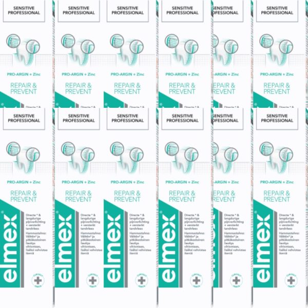 Elmex Tandpasta – Sensitive Professional Repair 75 ml (12 stuks)