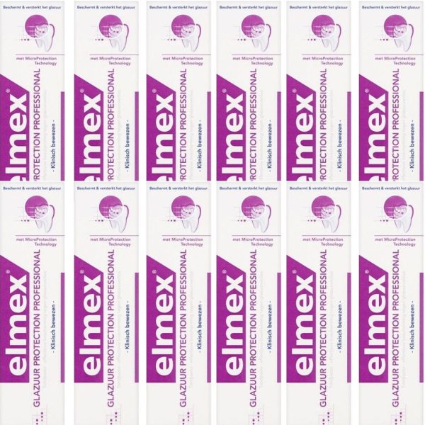 Elmex Tandpasta – Glazuur Protection Professional 75 ml (12 stuks)