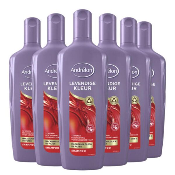 Andrelon Shampoo Levendige Kleur (6 stuks)